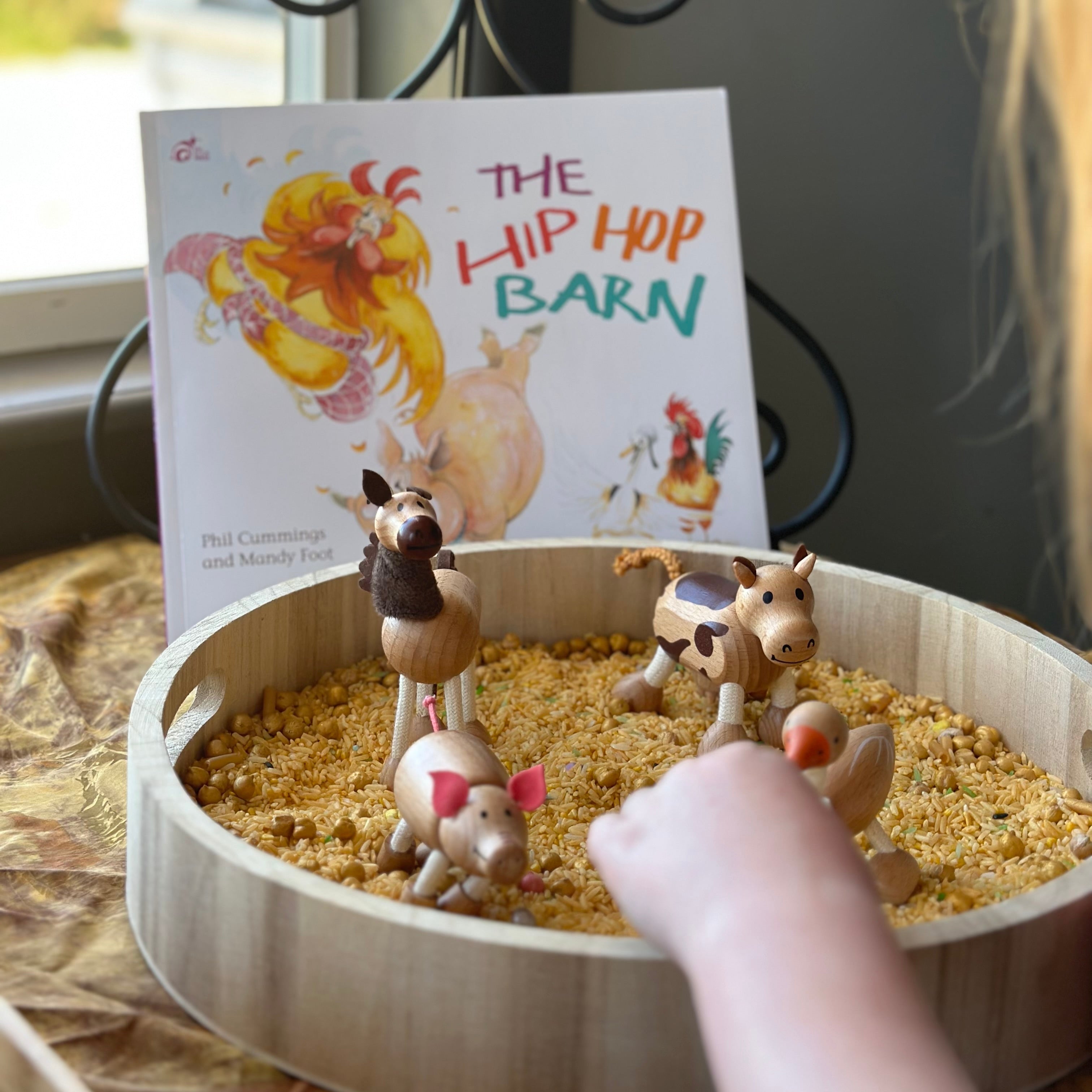 Close-up of Anamalz Horse's plush mane and tail – sensory toy designed for toddler development