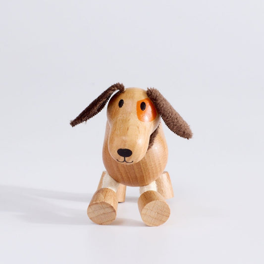Wooden dog toy – educational toy for 3 year olds