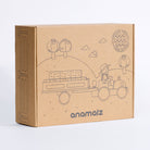 Tractor & Trailer Set gift box, three-quarter view