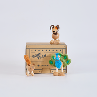 Dog, Cat, Peacock Mini Barnfields Bundle