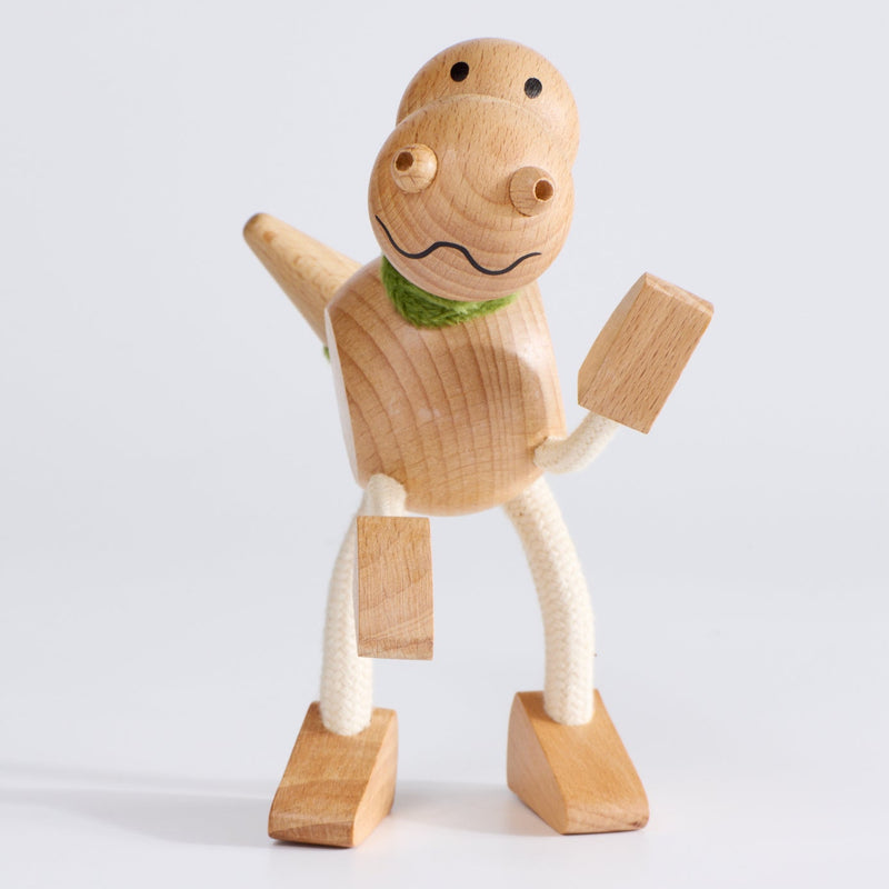 Natural Wooden Dinosaur Toys